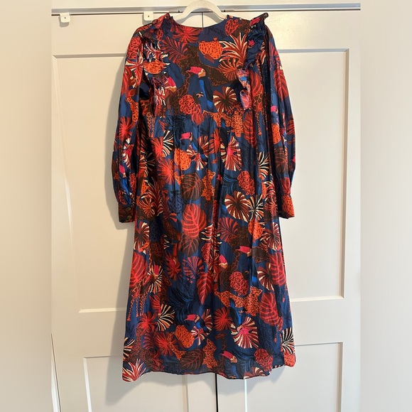 Farm Rio, animals tapestry midi dress - Picture 3 of 4